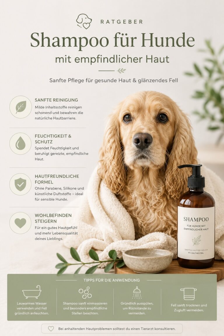 Welches Shampoo für Hunde mit empfindlicher Haut?